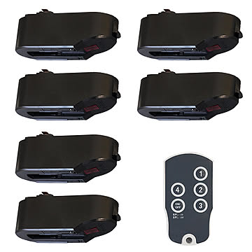 赤外線ダクトレール用変換プラグ リモコン 6個セット JZ003-6 光ノ屋照明