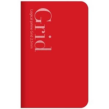 （まとめ） ロジカルプライムノート グリッド2.5 A6スリム／2.5mm方眼／120枚 NA601-1【×5セット】