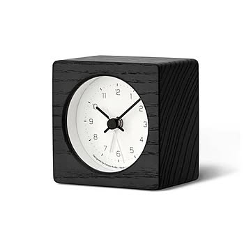 Lemnos レムノス NEUT alarm clock ニュート アラーム クロック  (目覚まし時計) KK24-09 アラーム時計 スイープムーブメント 置き時計 置時計 テーブルクロック