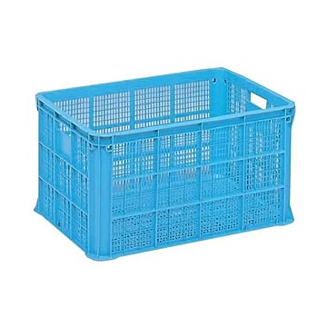 リステナー MB-150 メッシュコンテナボックス 3個セット ブルー 果物野菜保存用