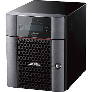 バッファロー ハードウェアRAID TeraStation WSH5420DNW9シリーズ 4ベイデスクトップNAS 12TB Workgroup WSH5420DN12W9