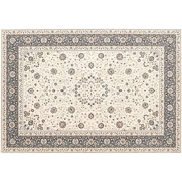 プレーベル ウィルトン モデスト 71791 NBL 防炎 ラグマット 約50×80cm ブルー ホットカーペット対応