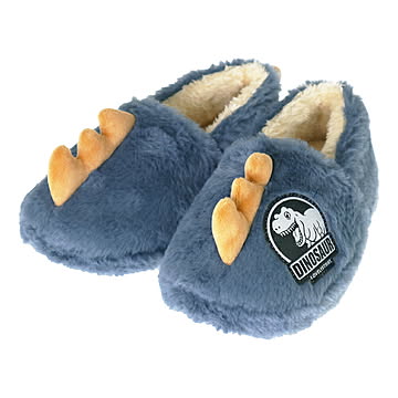 キッズ 恐竜ふんわりファースリッパ 【プラザセレクト】