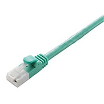 CAT6対応 爪折れ防止 LANケーブル 10m／簡易パッケージ仕様（グリーン）