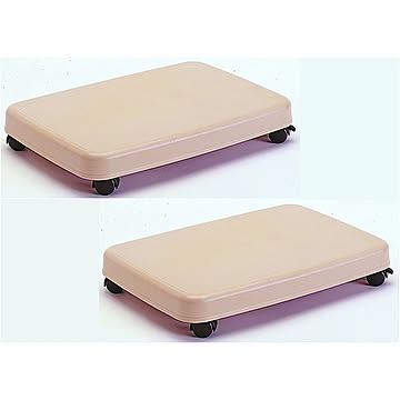 【2台セット】 ラクゴロ L すべり止め付 ベージュ