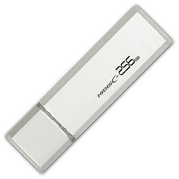 HIDISC USB 3.0 フラッシュドライブ 256GB シルバー キャップ式 HDUF114C256G3 管理No. 4984279231968