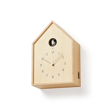 Lemnos レムノス CASA Birdhouse Clock NY16-12 掛時計 掛け時計 カッコー時計 鳩時計 置き時計 置時計 置き掛け兼用 ウォールクロック テーブルクロック
