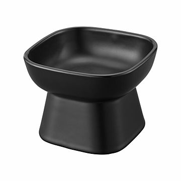 tower タワー (山崎実業) 食べやすい高さ陶器ペットフードボウル Ceramic Pet Food Bowl フードボウル エサ入れ ペット用食器 エサ台 犬 猫 ペットフィーダー