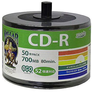 HI DISC CD-R 700MB 50枚エコパック データ用 52倍速対応 HDCR80GP50SB2 管理No. 4984279110188