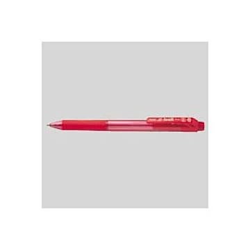 （まとめ） ぺんてる ドット・イー（.e）ボール 中字（1.0mm） BK130-B 赤 1本入 【×30セット】
