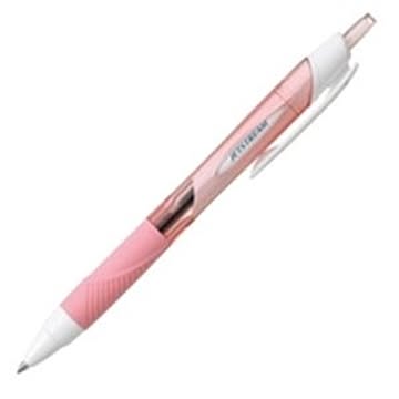 （まとめ）三菱鉛筆 JETSTREAM0.5mmSXN15005.54アプリコット／黒×20セット