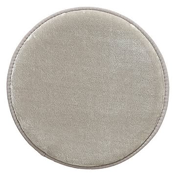 トシシミズ LM-102 座布団 低反発高反発3層 35Rcm フェザーグレー 約35cm円形