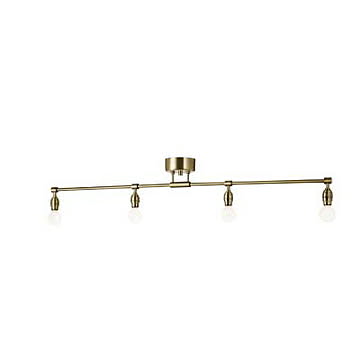 Laiton 4-ceiling lamp レイトン 4シーリングランプ(電球なし) AW-0460Z 天井照明 シーリングライト インダストリアル シンプル