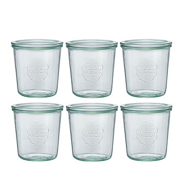 モールドシェイプ 500ml 6個セット WECK マークスインターナショナル WE-742