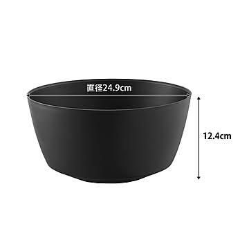 tower タワー (山崎実業) 傾けて混ぜやすい調理ボウル L 電子レンジ対応 Microwave-Safe Cooking Bowl L キッチンツール 調理器具 製菓 食器 テーブルウェア