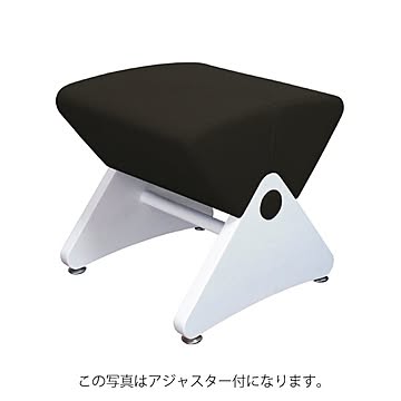 Ｍｏｎａ．Ｄｅｅ キャスター付きスツール ブラックエラストマー布使用 ホワイト ＷＡＳ０１ＳＣ