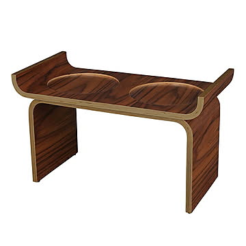 ドッグボウル スタンド 組立式 DOG BOWL STAND L Y-0849L 幅558x奥行290x高さ340mm ダルトン