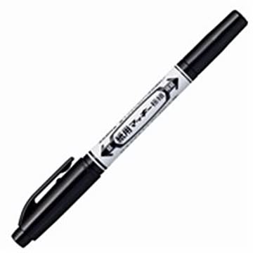 (業務用30セット) ZEBRA ゼブラ 水性ペン/紙用マッキー 細字・極細/黒 詰め替え式 WYTS5-BK