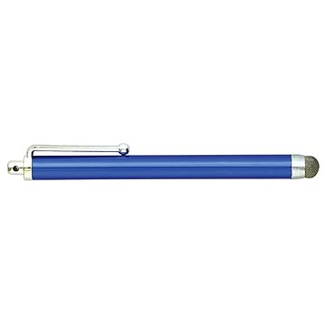 （まとめ） 液晶タッチペン 導電性繊維タイプ 青 【×20セット】
