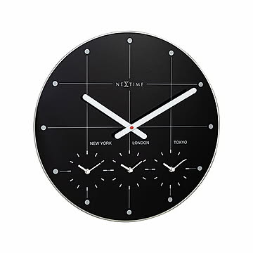 NEXTIME ネクスタイム Standard Collection Big City ビッグシティ (掛時計/スイープムーブメント) NXT-8197 / 掛け時計 壁掛け時計 スイープセコンド