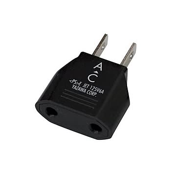 (まとめ)YAZAWA 国内用変換プラグCタイプ HPJP3×10セット