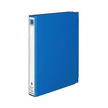 (まとめ) コクヨ リングファイル 色厚板紙表紙 A4タテ 2穴 220枚収容 背幅44mm 青 フ-480B 1冊  【×30セット】