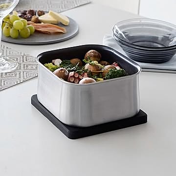 山崎実業 マグネットシリコーン鍋敷き タワー 角型 丸型 tower