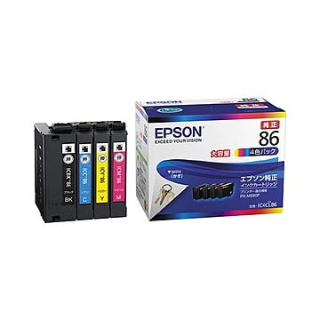EPSON用IJカートリッジIC4CL86 4色