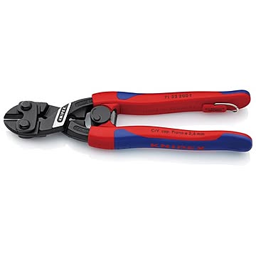 KNIPEX（クニペックス）7132-200TBK 小型クリッパー バネ付 落下防止 （B