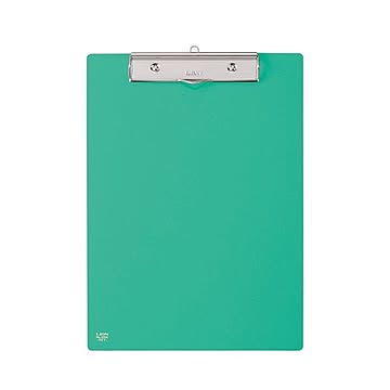 (まとめ) ライオン事務器 PETカラー用箋挟A4タテ グリーン No.220K 1枚 【×30セット】