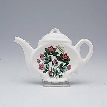 ポートメリオン　ボタニックガーデン　ティーバッグ/スプーンレスト Rhodondendron（シャクナゲ）BG07190　洋食器　イギリス　ボタニック