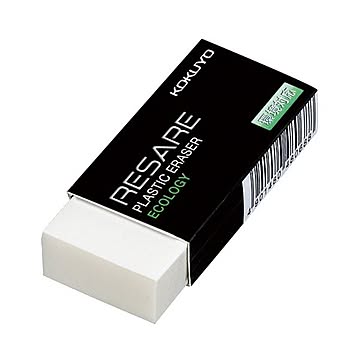 (まとめ) コクヨ プラスチック消しゴム リサーレ環境対応 大 ケシ-54N 1個  【×100セット】