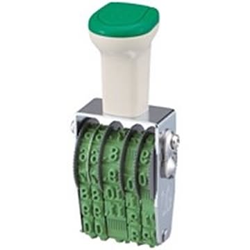 （まとめ）サンビー 回転印 欧文日付3号 TKA-D03×3セット