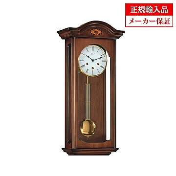 完売】ヘルムレ HERMLE 70456-030341 機械式掛け時計 ウォルナット