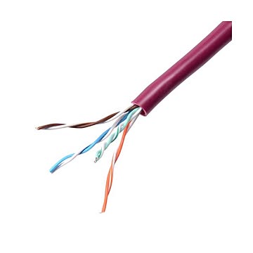 まとめサンワサプライカテゴリ5eUTP単線ケーブルのみ レッド 100m KB-T5-CB100RN 1本×3セット
