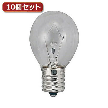 YAZAWA ミニランプ S35 E17 8W クリア10個セット S351708CX10 管理No. 4560352860265