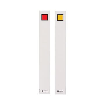 まとめキングジム キングファイルG972N用背見出し紙 A4タテ とじ厚20mm 赤 セ972N 1パック20枚 ×20セット