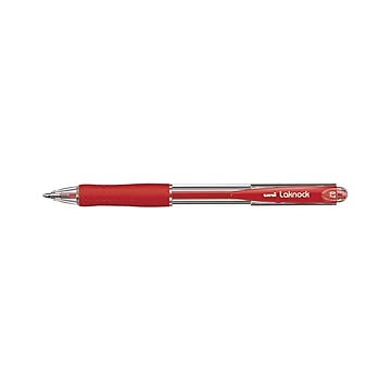 （まとめ） 三菱鉛筆 VERY楽ノック （0.7mm） SN-100-07.15 赤 1本入 【×30セット】