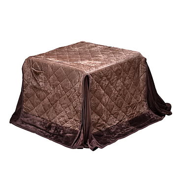 ハイコタツ掛布団　(90cm×75cm用） コーデュロイブラウン 