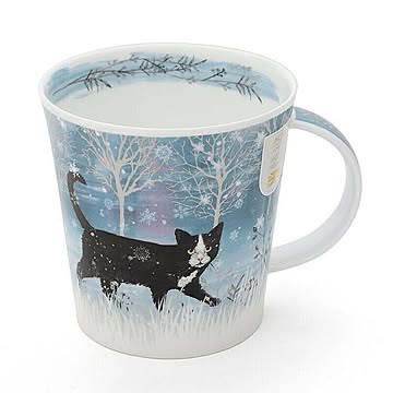 ダヌーン マグ CAIRNGORM 月光に照らされたネコ MOONBEAM CAT Dunoon Mug