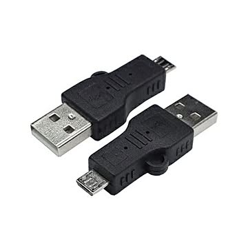 変換名人 変換プラグ USB A(オス)→microUSB(オス) USBA-MC5AN