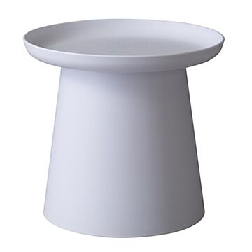 直径50×高さ45.5cm ホワイト ポリプロピレン ラウンドテーブル
