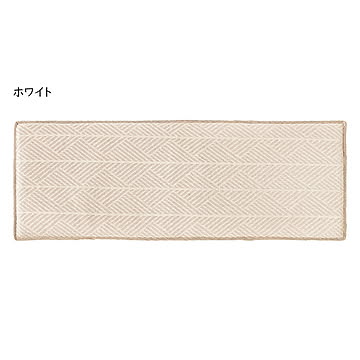 座布団 インド綿 ベンチクッション クラック 43x120cm 萩原