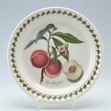 ポートメリオン　ポモナ　プレート20cm　ピーチ　Grimwood peach　洋食器　イギリス　ボタニック