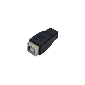 (まとめ)変換名人 変換プラグ USB B(メス)→miniUSB(メス) USBBB-M5B×10セット