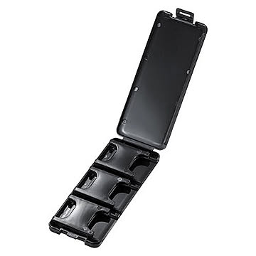 サンワサプライ SDカードケース(6枚収納・ブラック) FC-MMC23SDBK 管理No. 4969887313060