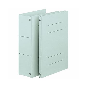 (まとめ) ライオン事務器 ひろがーるファイル A4タテ 1000枚収容 背幅18〜108mm 水 FW-53 1冊 【×30セット】