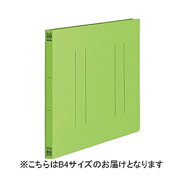（まとめ）プラス フラットファイル縦罫B4E No012NT LGR 10冊×30セット