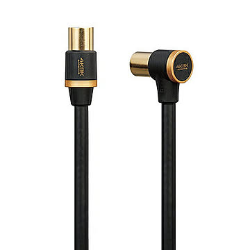 エレコム 4K8K対応TV用アンテナケーブル(長尺モデル) DH-ATLS48K100BK 管理No. 4953103311435