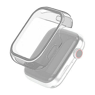 エレコム Apple Watch ケース フルカバー SE 6 5 4 (40mm) TPU ポリカーボネート クリア AW-40CSUCCR 管理No. 4549550207324